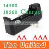Universal Multi-purpose Battery Charger for Rechargeable Li-ion Battery 18650 AA AAA 10440 14500 - US EU Plug