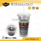 Hot Sale Creative Portable PS Christmas Straw Cup thumbnail-1