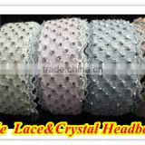 Fashion wide lace hairband wedding hairband