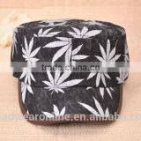 Colorful Maple Leaf Printed Denim Military Caps and Hats thumbnail-4