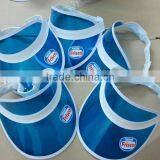 Nestle Uv/pvc Sun Visor Hats With Printing Logo--pass the uv Transmittance and 6p Test thumbnail-1