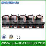 11oz Cup Five Mugs Heat Press thumbnail-1