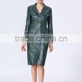 New Fashion Clothing Manufacturers Premium Women Leather Jacket thumbnail-2