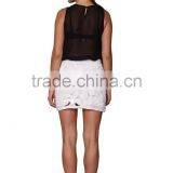 Ladies Beaded and Sequin Chiffon Short Skirt thumbnail-3