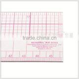 Kearing Brand Manufacture High Quality 45cm&18" Straight Flexible 1.2mm Thickness Plastic Garment Ruler for Fashion Design#8095 thumbnail-5