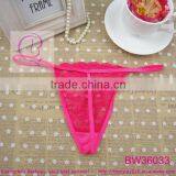 Back String With Rhinestone Sexy See Through g Strings thumbnail-1