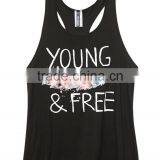 Printed Workout Tank Top for Women T Back Racer Back Tank Tops thumbnail-4
