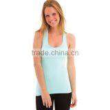 Plain Ribbed Wholesale 100 Cotton Stringer Tank Top for Women thumbnail-4