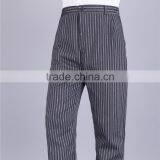 Unisex Work Uniform Wholesales Factory Cotton Baker Strpe Chef Uniform Pants thumbnail-3
