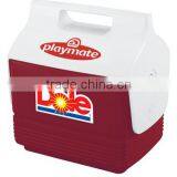 USA Made Igloo Playmate Mini Cooler - 4 quart (6 can capacity), has tent-shaped locking lid and is great for lunches