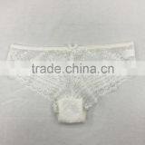 Ladies White Lace Transparent Underwear Sexy Bra Panty Set thumbnail-5