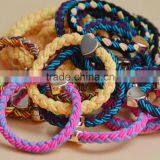 Candy Color Heart Hair Rope Elastic Hairbands thumbnail-3