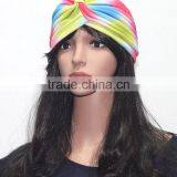Indian Arabian Muslim Hoodie Hat Women Print Hats thumbnail-3