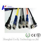 M12 M8 Водонепроницаемые экранированные разъемы кабеля прямого формования thumbnail-3