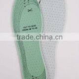 Green/black/white Latex Cotton Insole