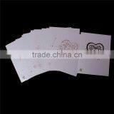 Paper Wedding Party Name Place Card Heart Mauve thumbnail-3