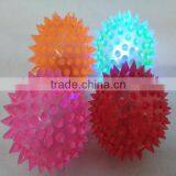 Rubber Ball With Flashing Light