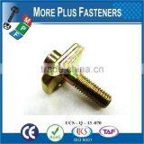 Made in Taiwan Automotive Special and Standard Fastener Hex Flange Head Cap Screw Double End Screw thumbnail-4