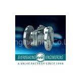 PTFE Gasket BS5351 Cast Steel Ball Valve, A216WCB JIS B2212 B2214 Flange Dimension 10K Cast Iron Bal thumbnail-1