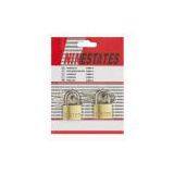 TWOSOME SKIN CARD BRASS PADLOCK thumbnail-1