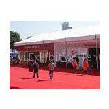 Large Luxury Marquees For Weddings , Custom Printed Tents Outside Waterproof