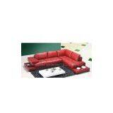 red corner sofa for livingroom