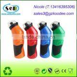 S shape BPA Free Sport Bottle , plastic PE water bottles