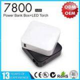 High Quality Portable Mobile USB Power Bank 7800mAh YLPB-112 thumbnail-1
