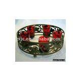 Metal Candle Holder,glass Candle Holder, Christmas Candle Holder,candle Container thumbnail-1