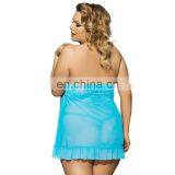 Popular Hot Backless Sexy Night Dress for Fat Ladies thumbnail-2