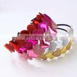 Amazon Hot Sale Cute Sweat-heart Plastic Headband for Kids thumbnail-3