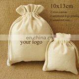 Cotton Muslin Bag With Drawstring and Logo Printing thumbnail-6
