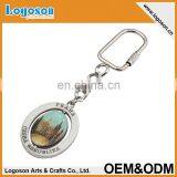 2015 Newest High Quality Custom PRAHA Metal Spinning Keychain