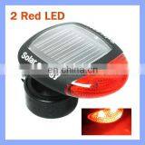 2 LED Solar 4 Modes Light Bicycle Bike Rear Light