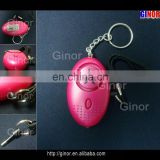 Personal alarm with led keychain