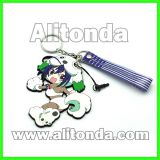 Key chains supply custom pvc cartoon animal figure key chains for promotional gifts