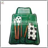 5pcs Football Element Bbq Tool Set Portable Bbq Grill With Football Pattern Cotton Glove thumbnail-1