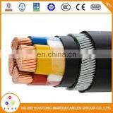 LV MV HV Copper/Aluminum Conductor 240mm XLPE 4 Core Armoured Cable Cabo Blindado Cavo Corazzato thumbnail-4