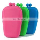 Japanese Style Candy Color Pouch Women Cosmetic Coin Purse Case Clutch Silicone Wallet thumbnail-3