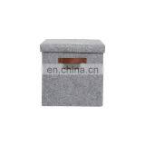 Cheap Felt Small Basket Household Felt Storage Bin thumbnail-3