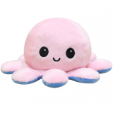 Octopus plush toys cross-border flip octopus doll face double flip doll mini plush toy