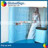 Shanghai GlobalSign trade show display pop up wall