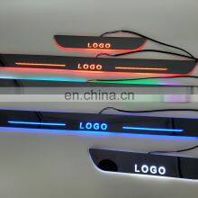 Car Door Sill Welcome Plate Strip Moving Light Led Door Scuff for Dodge Srt Other Exterior Accessories thumbnail-3