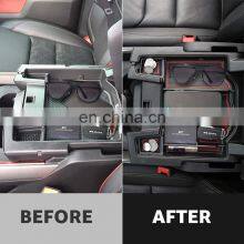 Interior Accessories Parts Silicone Armrest Rest Storage Box Center Control Console Organizer Tray For Dodge Ram 1500 2500 3500 thumbnail-3