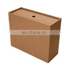 Kraft Folding Mailer Boxes Brown Corrugated Paper Corrugated Board Box for Shoe thumbnail-1