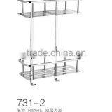 WESDA Chaoan Made in China China Manufacture Adhesive Bathroom Shelf(725) thumbnail-4