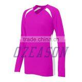 Wholesale Fashion Plain Long Sleeve Volleyball Jerseys for Women Supplier's Choice thumbnail-5