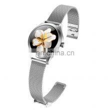 KW10 PRO Lady Women Full Touch Screen IP68 Waterproof Heart Rate Monitor Fitness Stainless Steel Strap Reloj Smart Watch thumbnail-5