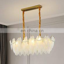 Indoor Gold Mid Century Pearl Beads Luxury Chandelier With Glass Pendant Lamp For Bedroom Decor Wedding Lighting Decor thumbnail-4