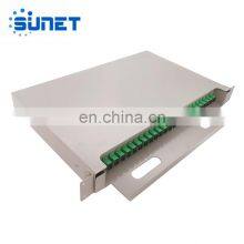 Hot Sale FTTH 12-24 Core Sc/FC/St/LC Rack Mount Splicing Fiber Optic Patch Panel/Termination Box/ODF thumbnail-5